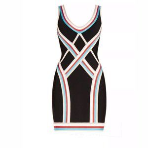 Hervé Léger Bryanne Textured Dress